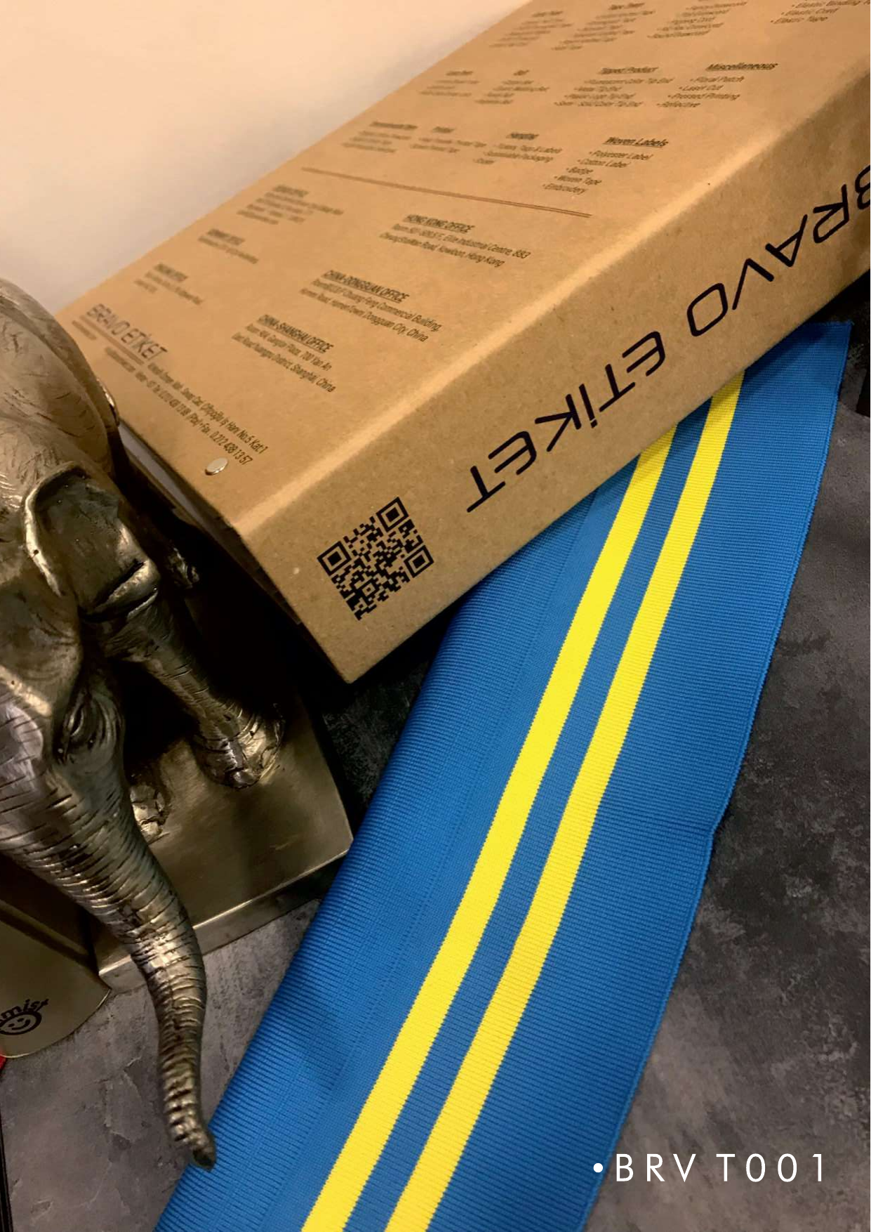 Official Bravo Etiket Production Packaging